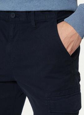 Pantalones Tommy Jeans Austin Cargo azul para hombre 