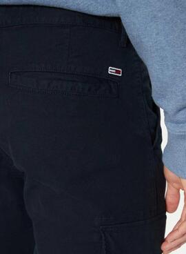Pantalones Tommy Jeans Austin Cargo azul para hombre 
