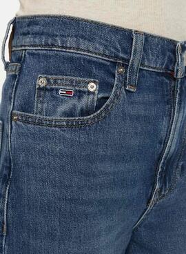 Pantalones Tommy Jeans  Layla azul para mujer  