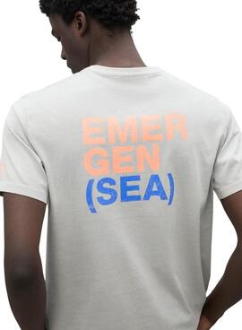 Camisetas Ecoalf  Emeralf  gris para hombre 