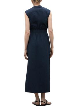 Vestido Ecoalf Mikaalf color marino para mujer
