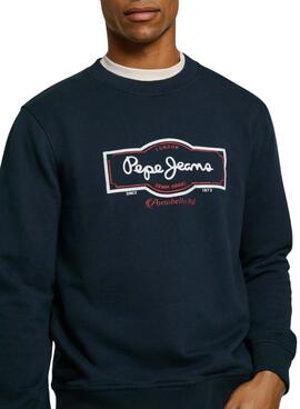Sudadera Pepe Jeans Daxton marino para hombre