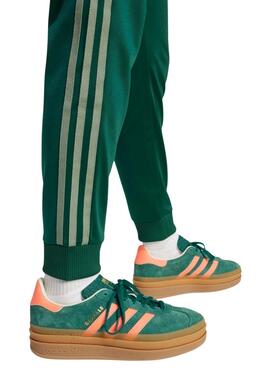 Pantalón Adidas Adicolor SST verde para niña y niño