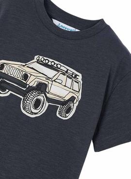 Camiseta Mayoral todoterreno gris para niño