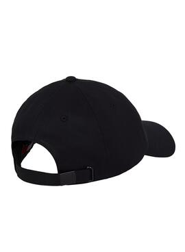 Gorra Tommy Jeans Heritage en negro para hombre  