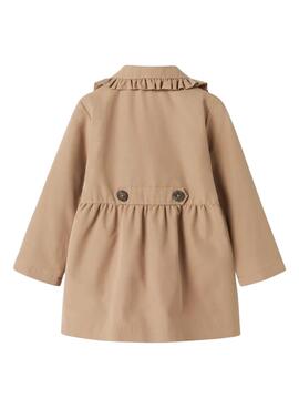 Gabardina Name It Madelin Trench Coat beige niña