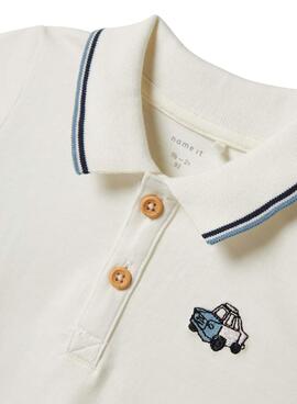 Polo Mayoral Dakan blanco para niño