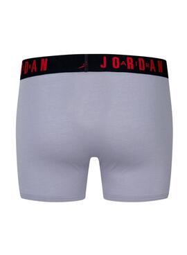 Pack de tres boxers Jordan Flight Cotton multicolor para hombre