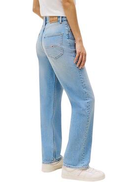 Pantalón vaquero Tommy Jeans Layla para mujer