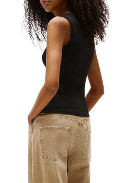 Camiseta Tommy Jeans Tank top  en negro para  mujer 