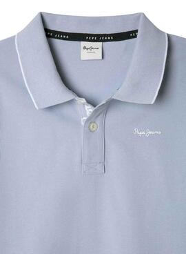Polo Pepe Jeans Henry azul para niño