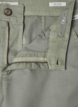 Pantalón Pepe Jeans Junior verde para niño