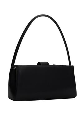  Bolso Tommy Jeans  American Cool Shoulder negro para mujer 