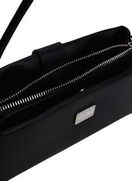  Bolso Tommy Jeans  American Cool Shoulder negro para mujer 