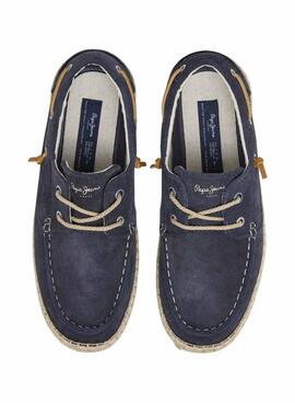 Náuticos Pepe Jeans Tourist azul marino para hombre