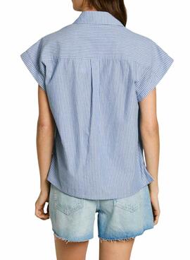 Camisa Pepe Jeans Dixit azul para mujer