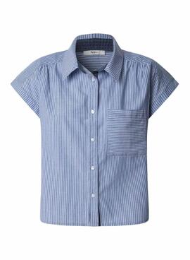 Camisa Pepe Jeans Dixit azul para mujer