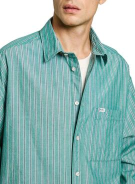 Camisa Pepe Jeans Chartres  verde para hombre 