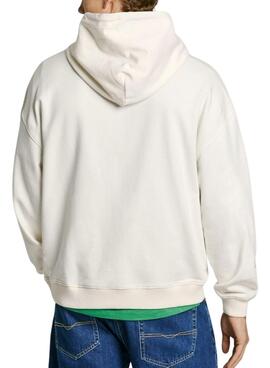 Sudadera Pepe Jeans Talbot blanco para hombre