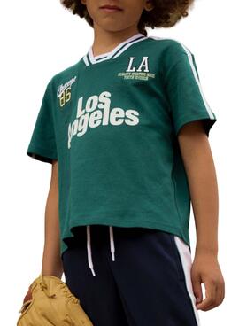 Camiseta Name It Damas verde para niño