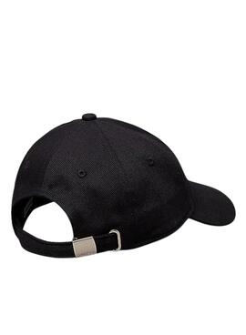  Gorra Calvin Klein Jeans Embroidered Monogram negro para mujer 