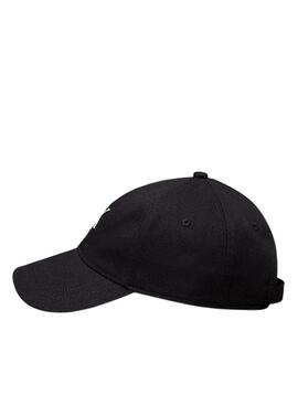  Gorra Calvin Klein Jeans Embroidered Monogram negro para mujer 