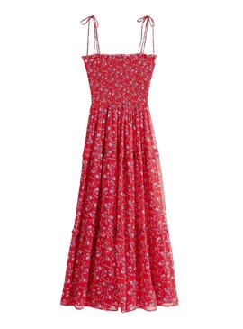 Vestido  Tommy Jeans   Chiffon en rojo para mujer 