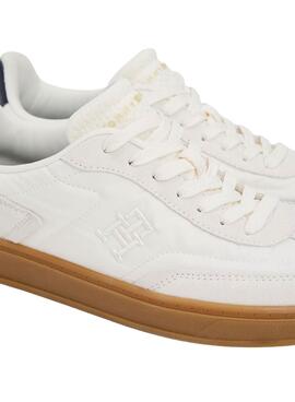 Zapatillas Tommy Jeans Heritage  blanco para mujer