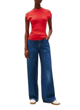 Zapatillas Tommy Jeans Heritage  blanco para mujer