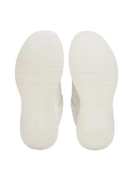 Zapatillas Tommy Jeans Retrocasual blanco para hombre