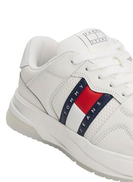 Zapatillas Tommy Jeans Retrocasual blanco para hombre