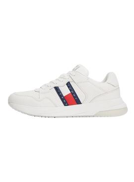 Zapatillas Tommy Jeans Retrocasual blanco para hombre