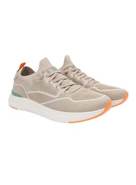 Zapatillas Walkin Pitas Cue beige para hombre