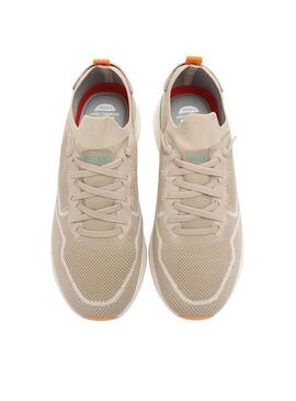 Zapatillas Walkin Pitas Cue beige para hombre