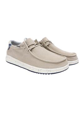 Zapatos Walkin Pitas Nias beige para hombre