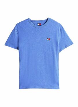 Camiseta Tommy Jeans Badge azul para hombre