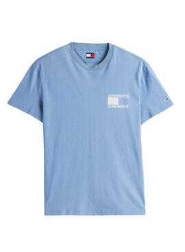Camiseta Tommy Jeans Paisley azul para hombre