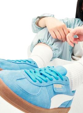 Zapatillas Puma Palermo azul para mujer