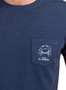 Camiseta El Ganso Cangrejo azul para hombre