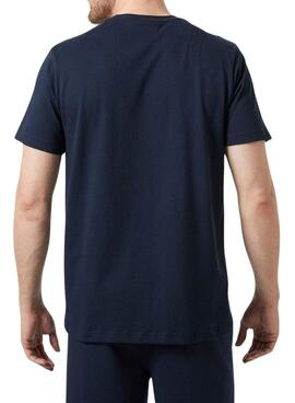 Camiseta Helly Hansen Core  marino para hombre 