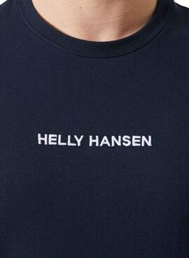 Camiseta Helly Hansen Core  marino para hombre 