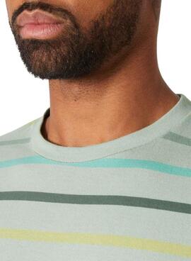 Camiseta Helly Hansen Newport  verde para hombre 