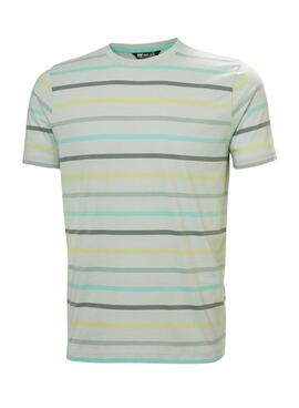 Camiseta Helly Hansen Newport  verde para hombre 
