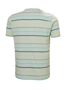 Camiseta Helly Hansen Newport  verde para hombre 