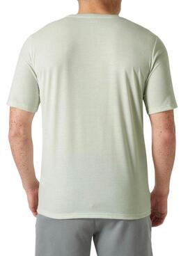 Camiseta Helly Hansen verde para hombre 