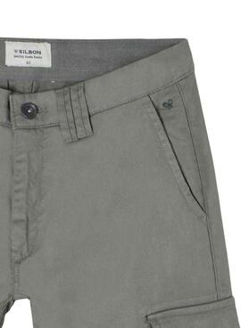 Pantalón Silbon cargo verde para hombre