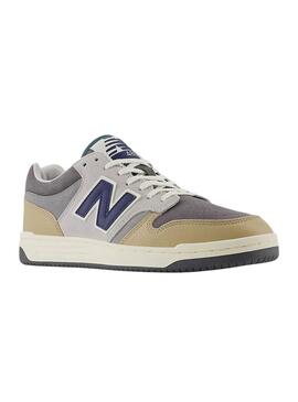 Zapatillas New Balance BB480 gris para hombre