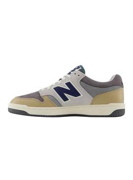 Zapatillas New Balance BB480 gris para hombre