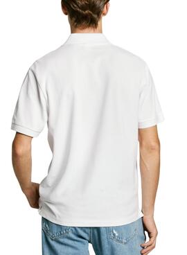Polo Pepe Jeans Essential blanco para hombre