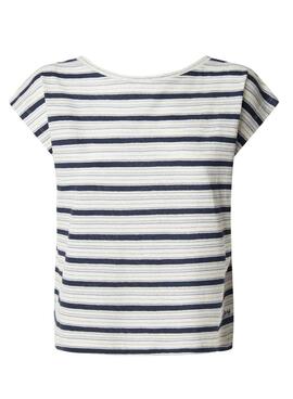 Camiseta Pepe Jeans Vanessa azul para mujer